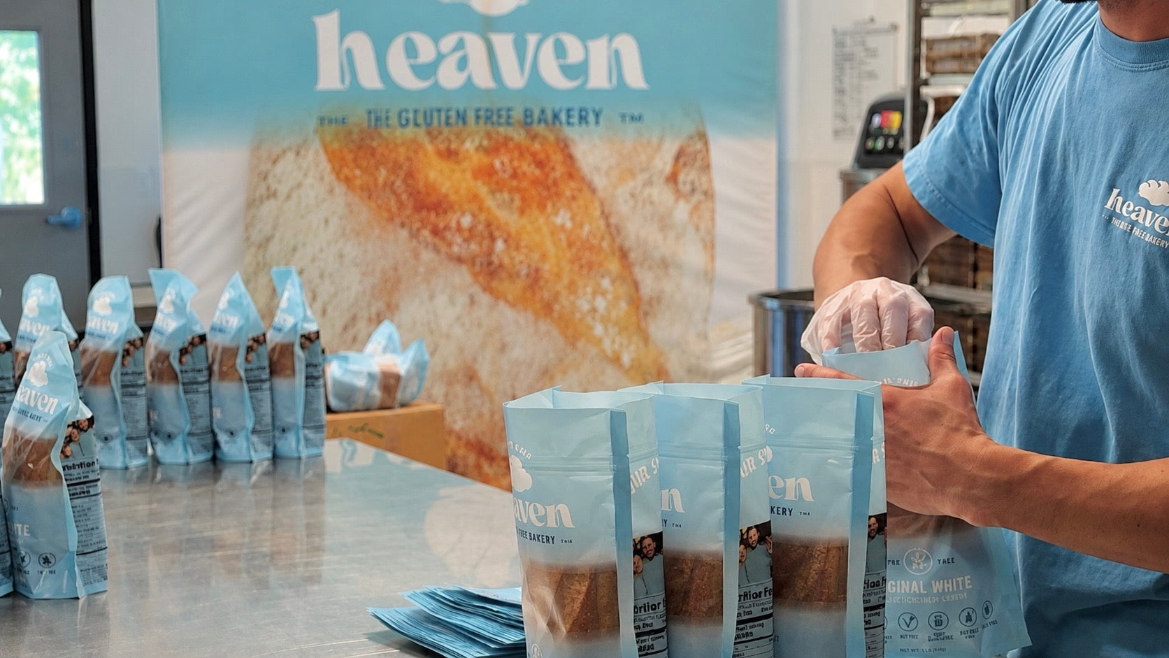 Gluten-free bakery producing gluten-free sourdough and vegan pastry