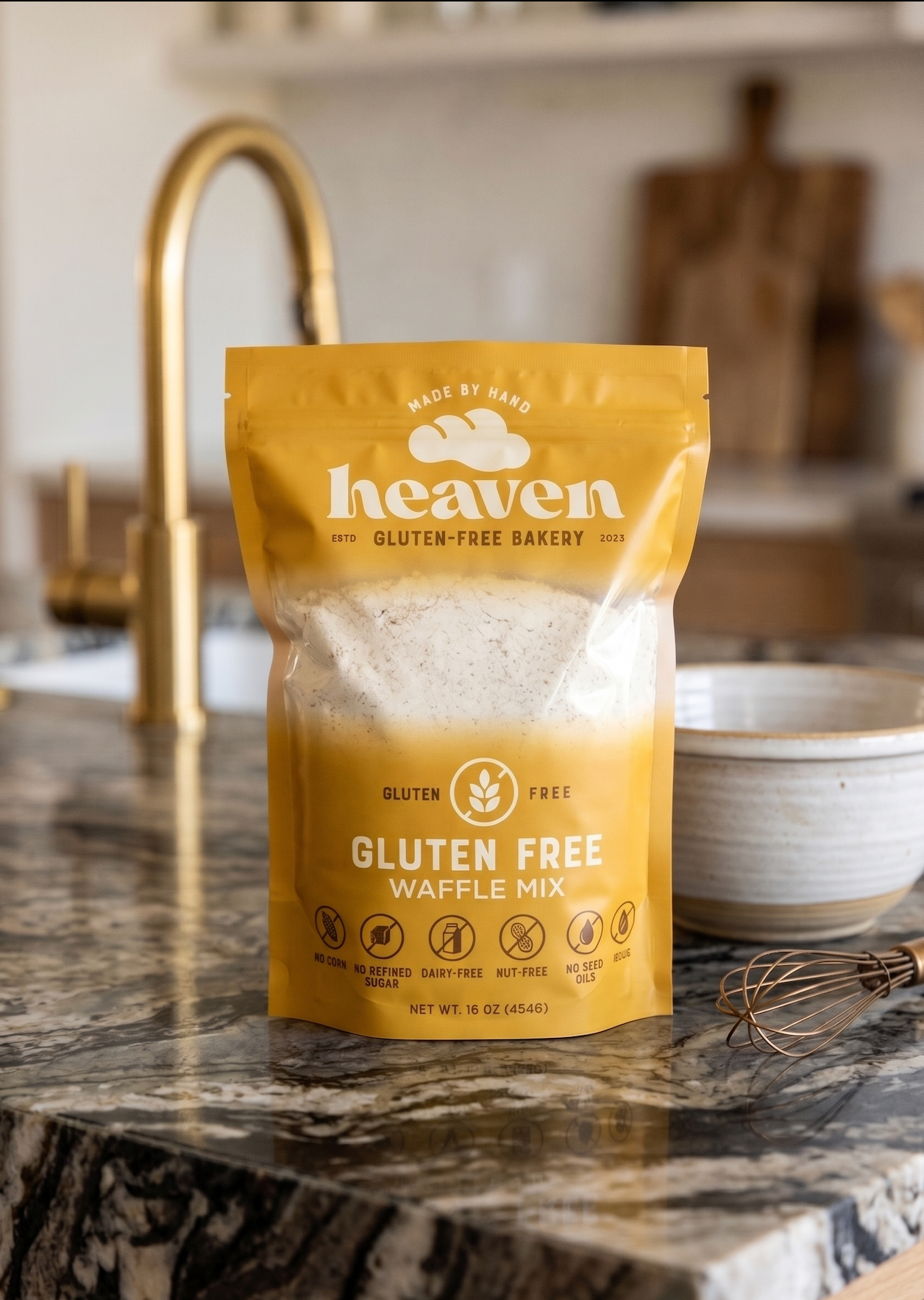 Gluten-Free Waffle Mix — Grain-Free, AIP, Paleo, Dairy-Free, Nut-Free
