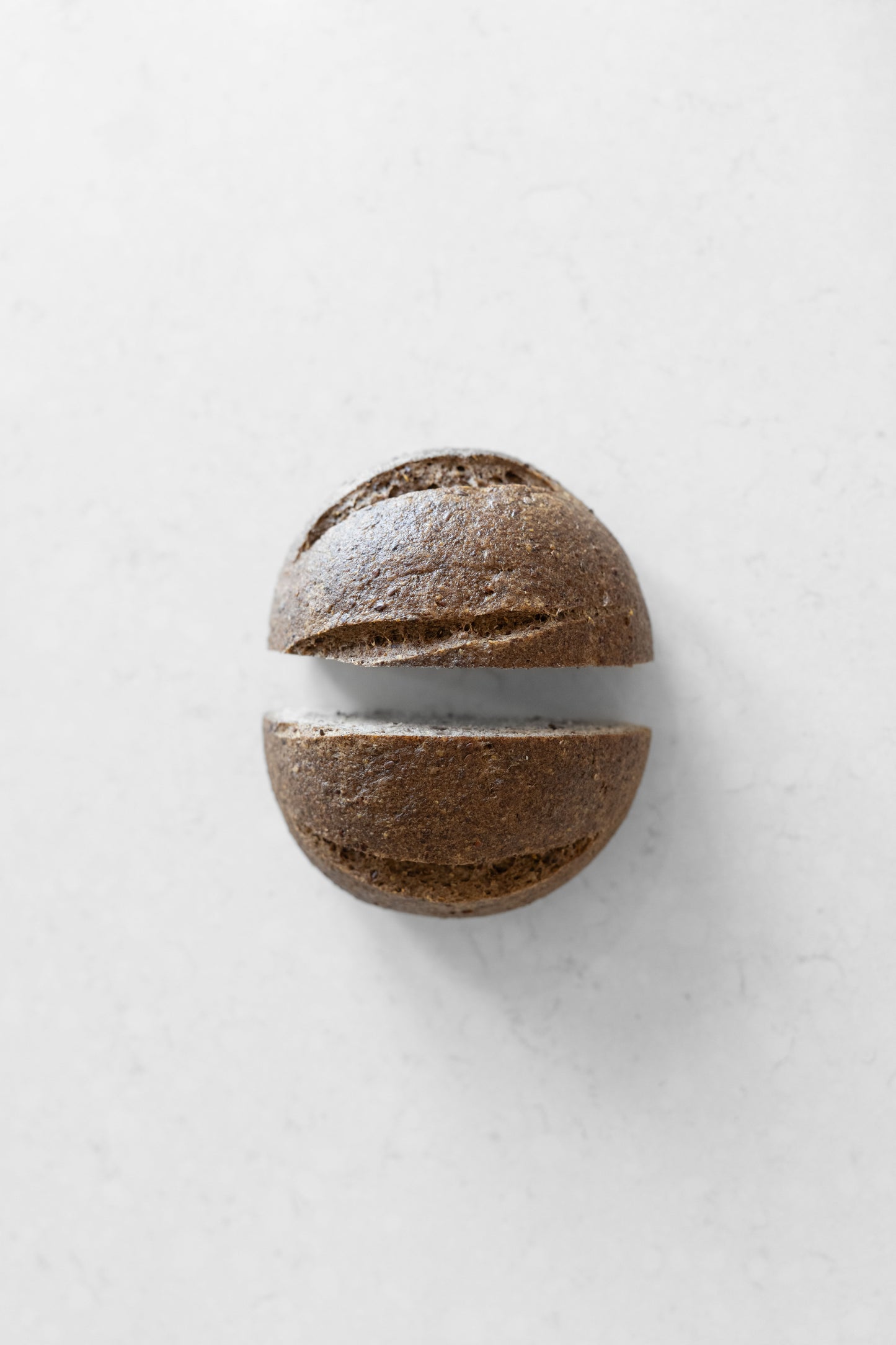 DARK (FLAXSEED-ALLSPICE) SOURDOUGH GLUTEN-FREE BOULE