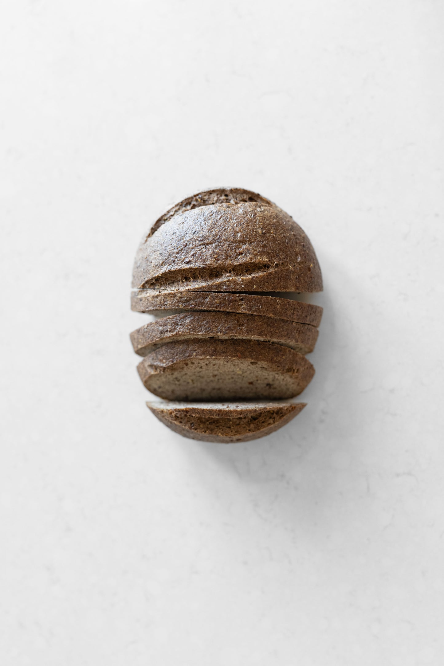 DARK (FLAXSEED-ALLSPICE) SOURDOUGH GLUTEN-FREE BOULE